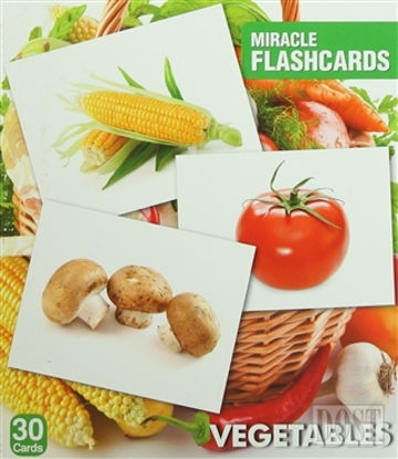 Miracle Flashcards - Vegetables