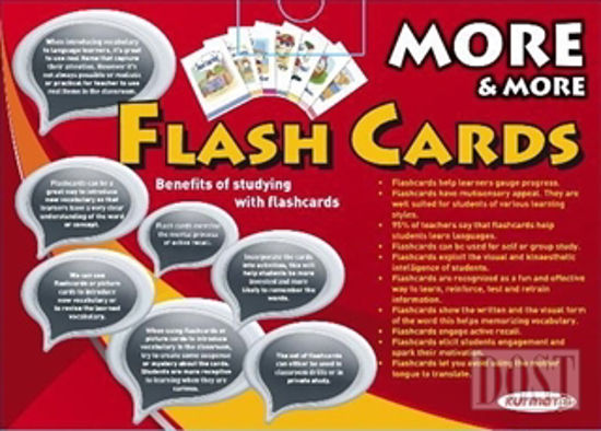 More ve More Flash Cards İngilizce Hafıza Kartları
