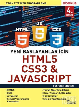 Yeni Başlayanlar İçin HTML5, CSS3 ve Javascript