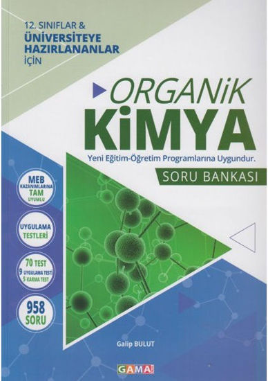 12.Sınıf Organik Kimya Soru Bankası - Ünersiteye Hazırlananlar İçin resmi
