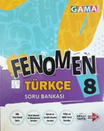 Fenomen 8. Sınıf Türkçe Soru Bankası resmi