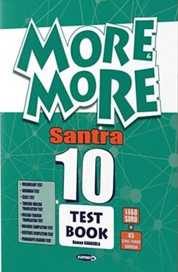 10.Sınıf More More Santra Test Book resmi