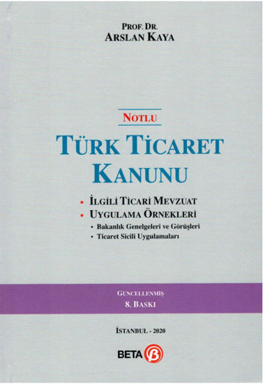 Notlu Türk Ticaret Kanunu resmi