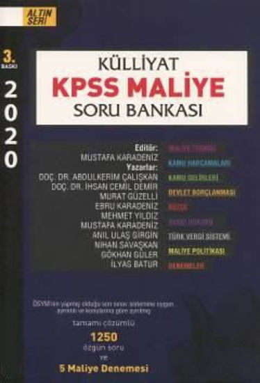 Kpss Maliye Soru Bankası Külliyat resmi