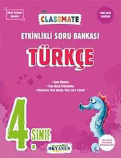 4.Sınıf Türkçe Etkinlikli Soru Bankası Classmate resmi