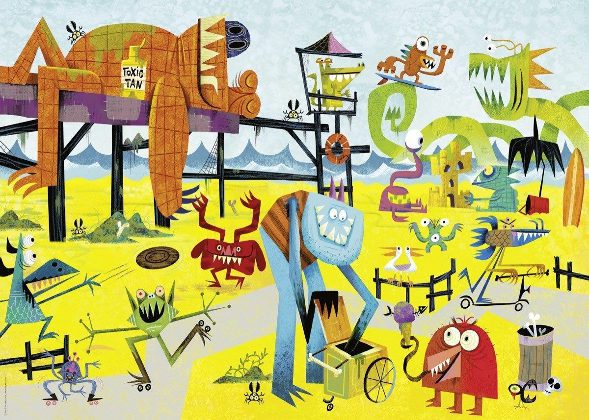 Dost Kitabevi - MONSTER BEACH