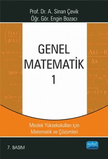 Genel Matematik Myo'lar İçin Matematik Ve Çözümleri resmi
