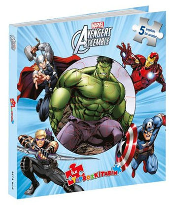 Avengers Assemble-Yapboz Kitabım resmi