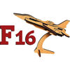 F-16 Ahşap 3D    21P resmi