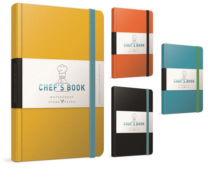 Chefs Book İp Dikişli Sert Kapak Not Defteri 13X21Cm 120 Yaprak resmi