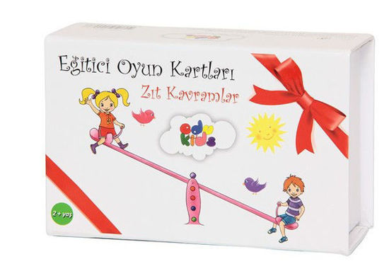 Eğitici Oyun Kartları Zıt Kavramlar resmi