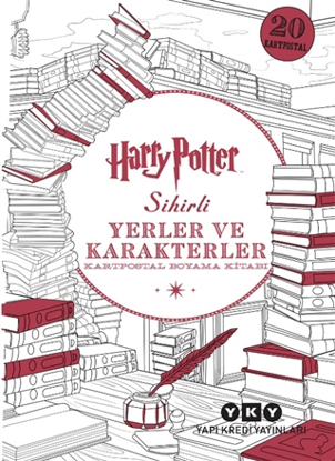 Harry Potter - Sihirli Yerler Ve Karakterler-Kartpostal resmi