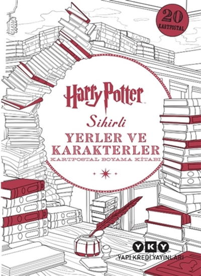 Harry Potter - Sihirli Yerler Ve Karakterler-Kartpostal resmi