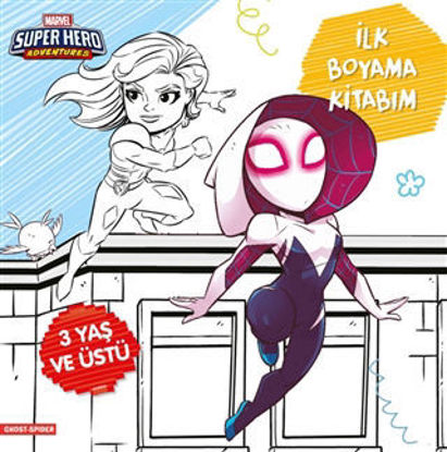 İlk Boyama Kitabım Ghost-Spider - Marvel Super Hero Adventures resmi