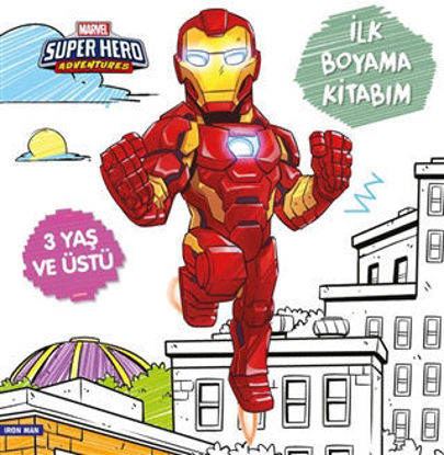 İlk Boyama Kitabım Iron Man - Marvel Super Hero Adventures resmi
