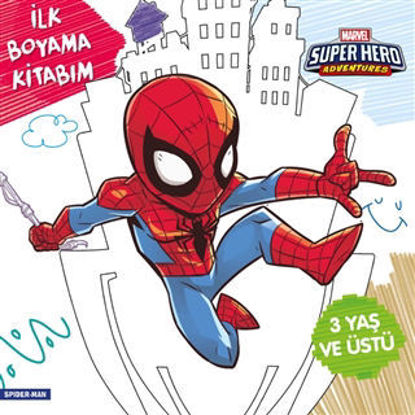 İlk Boyama Kitabım Spider-Man - Marvel Super Hero Adventures resmi