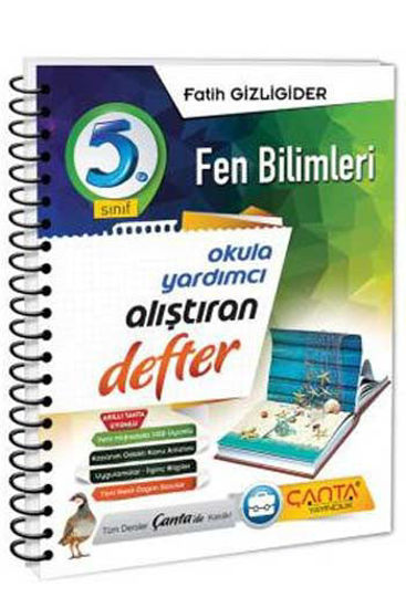 5. Sınıf Fen Bilimleri Alıştıran Defter resmi