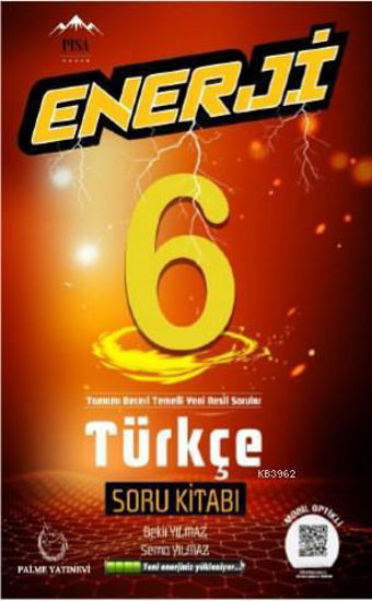 6. Sınıf Enerji Türkçe Soru Kitabı resmi