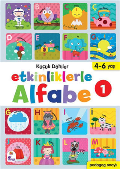 Etkinliklerle Alfabe 1 - Küçük Dahiler resmi