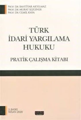Türk İdari Yargılama Hukuku Pratik Çalışma Kitabı resmi