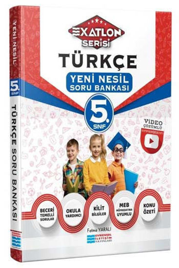 5. Sınıf Türkçe Video Çözümlü Soru Bankası (Exatlon Serisi) resmi