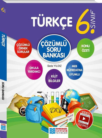 6.Sınıf Türkçe Video Çözümlü Soru Bankası resmi