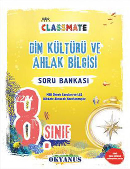 8. Sınıf Din Kültürü ve Ahlak Bilgisi Classmate Soru Bankası resmi