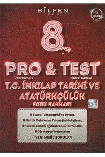 8. Sınıf T.C. İnkılap Tarihi ve Atatürkçülük Pro Test Soru Bankası resmi