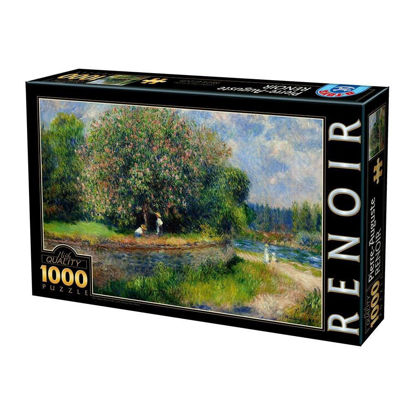 Tree İn Bloom, Pierre - Auguste Renoir 1000P resmi