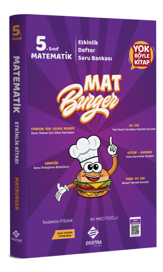 5. Sınıf Matematik MatBurger Kitabı resmi