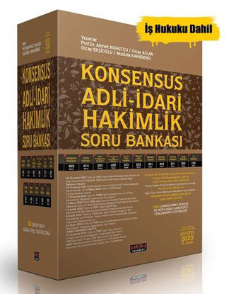 Konsensus Adli İdari Hakimlik Soru Bankası Set resmi