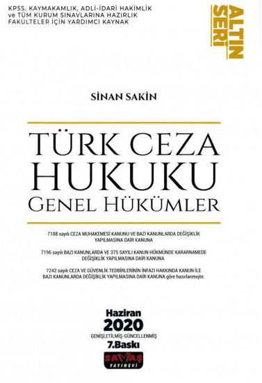 Türk Ceza Hukuku Genel Hükümler resmi