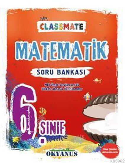 6.Sınıf Matematik Classmate Soru Bankası resmi