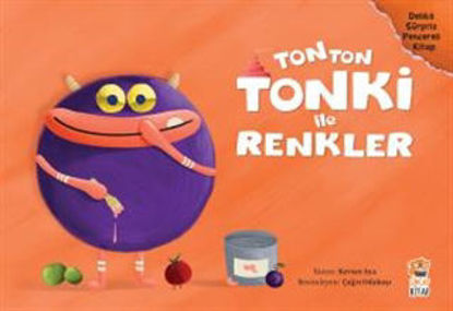Tonton Tonki İle Renkler (Delikli Sürpriz Pencereli Kitap) resmi