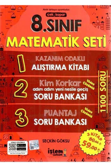 8.Sınıf Matematik Soru Bankası Puantaj resmi