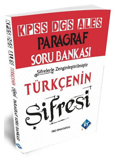 KPSS DGS ALES Türkçenin Şifresi Paragraf Soru Bankası KR Akademi resmi