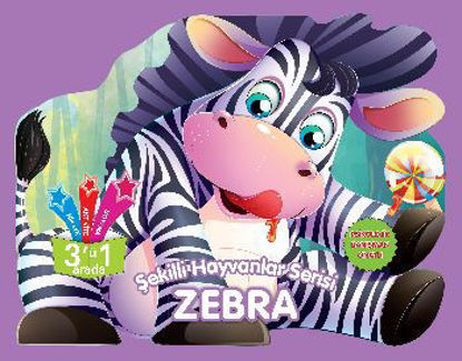 Zebra - Şekilli Hayvanlar Serisi resmi
