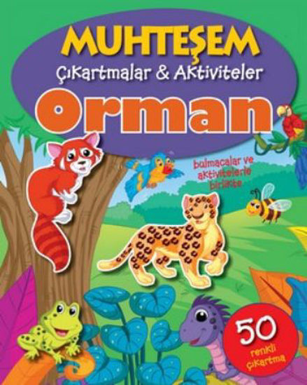 Muhteşem Çıkartmalar ve Aktiviteler : Orman resmi