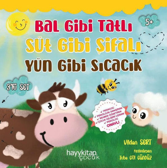 Bal Gibi Tatlı Süt Gibi Şifalı Yün Gibi Sıcacık Seti - 3 Kitap Takım resmi