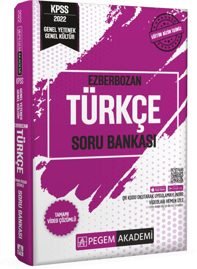 2022 Genel Yetenek Genel Kültür Ezberbozan Türkçe Soru Bankası resmi