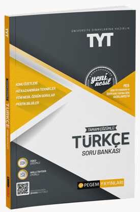 TYT Tamamı Çözümlü Türkçe Soru Bankası resmi