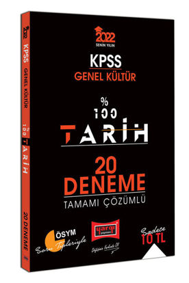 KPSS Genel Kültür %100 Tarih Tamamı Çözümlü 20 Deneme resmi