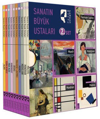 Sanatın Büyük Ustaları 2.Set (10 Kitap Takım) resmi