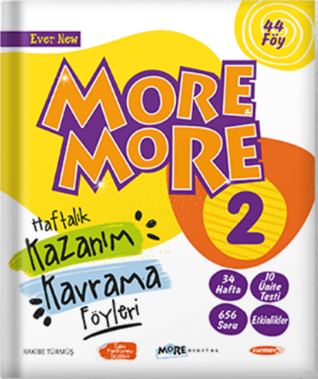 2.Sınıf More More Haftalık Kazanım Kavrama Föyleri (44 Föy) resmi