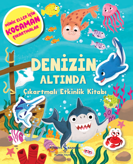 Denizin Altında Çıkartmalı Etkinlik Kitabı resmi