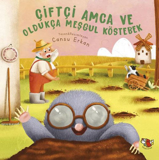 Çiftçi Amca ve Oldukça Meşgul Köstebek resmi