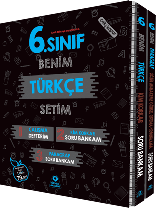 6. Sınıf Türkçe Soru Bankası Setim resmi