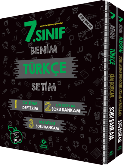 7. Sınıf Türkçe Soru Bankası Setim resmi