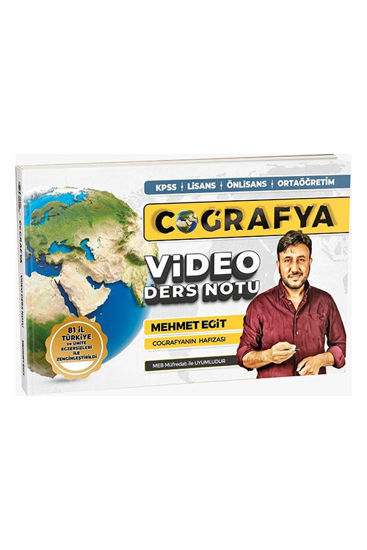 2022 KPSS Mehmet Eğit Coğrafya Video Ders Notları resmi