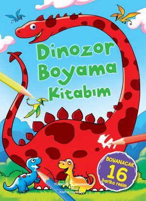 Dinozor Boyama Kitabım resmi